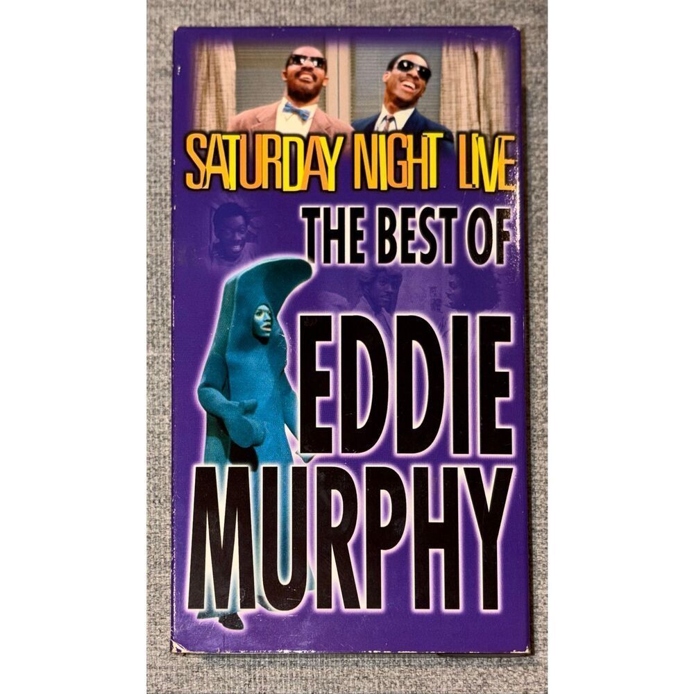 Saturday Night Live: The Best of Eddie Murphy VHS tape features a compilation of